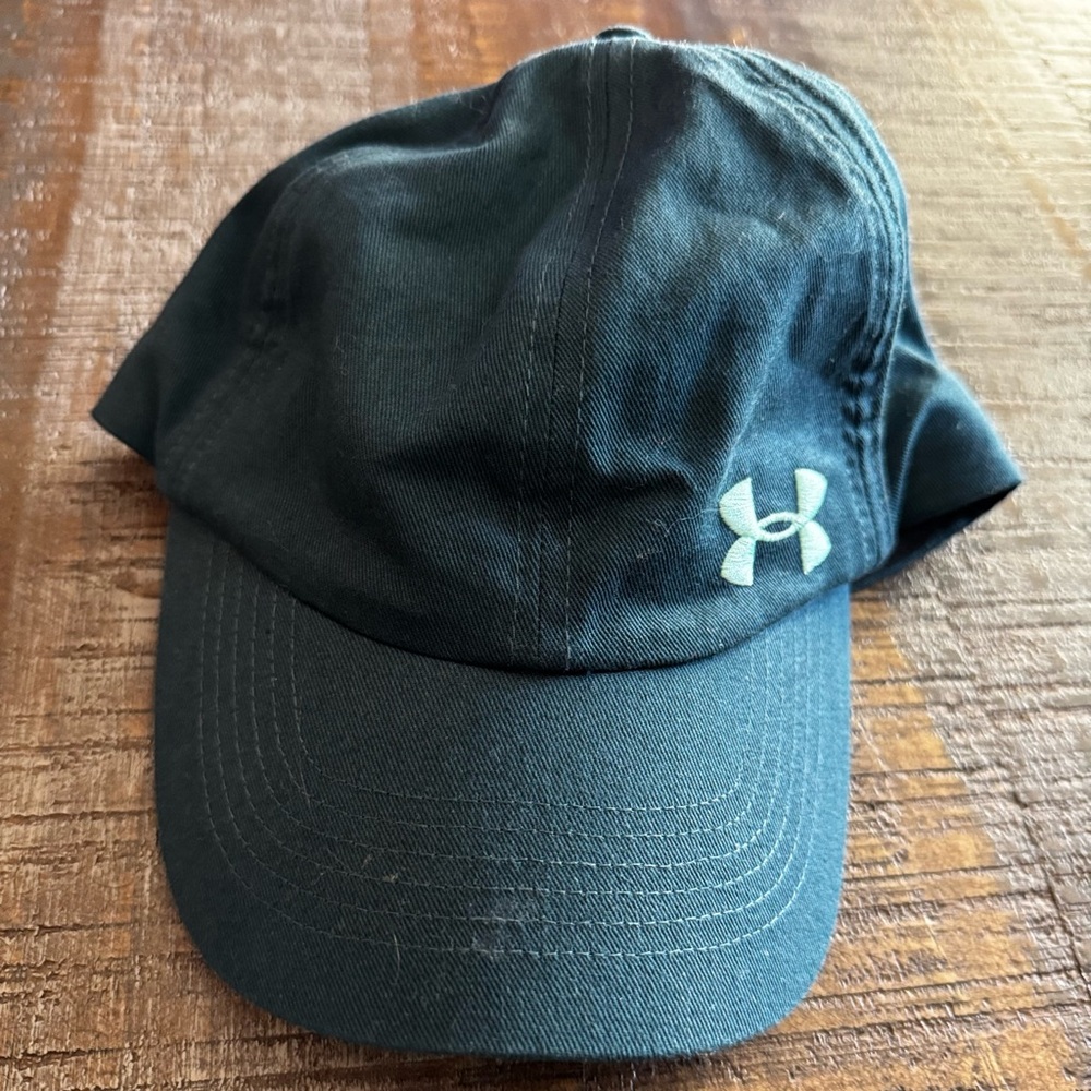 Under Armour Women's Launch Run Adjustable Hat Teal Turquoise Colors